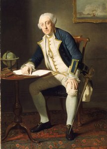 フィリップ・アフレック大尉（1726-99） 作： Edward Penny