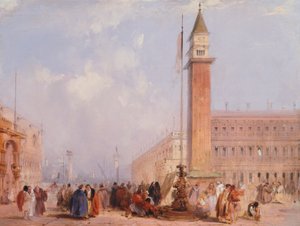 A Piazzetta, Veneza 作： Edward Pritchett