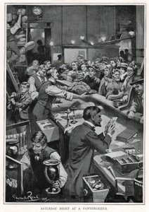 質屋の土曜日の夜 作： Edward R. King