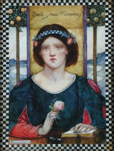 Beata Mea Domina（水彩・パステル・紙） 作： Edward Reginald Frampton