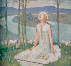 ジャンヌ・ダルクの子供時代、c1918、1919