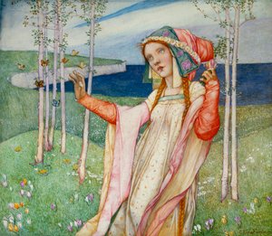 春、1911 作： Edward Reginald Frampton