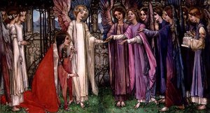 St.Catherine 作： Edward Reginald Frampton