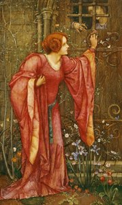石の壁は刑務所を作りませんし、鉄の棒も檻を作りません」 作： Edward Reginald Frampton