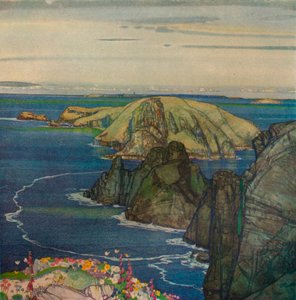 ブレッキュー島、オフサーク、c1921 作： Edward Reginald Frampton