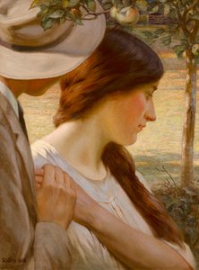 影（キャンバスに油彩） 作： Edward Ridley