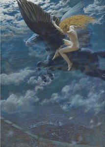 ドリームアイディルAヴァルキリーc。 1902 作： Edward Robert Hughes