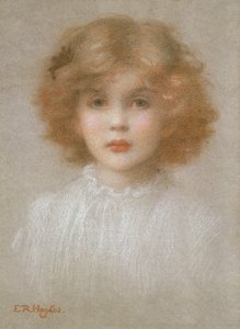 若い女の子の肖像画