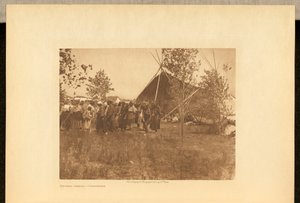 アニマルダンス - シャイアン 作： Edward S. Curtis
