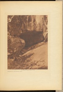 ペインティング・ケーブの入り口 作： Edward S. Curtis