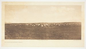 Sun Dance Encampment-Piegan 作： Edward S. Curtis