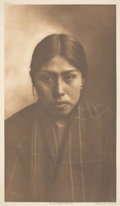 スクアミッシュ・ウーマン 作： Edward S. Curtis