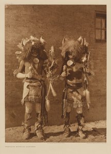 テスーク・バッファロー・ダンサーズ 作： Edward S. Curtis