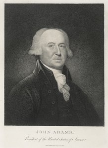 ジョン・アダムズ、アメリカ合衆国の第二大統領 作： Edward Savage