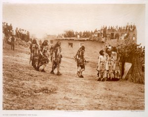 広場に入るスネークダンサー 作： Edward Sheriff (after) Curtis