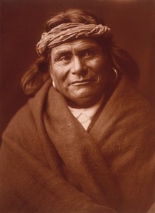 エドワード・S・カーティス作のアコママン、1904年頃（トーンシルバープリント） 作： Edward Sheriff Curtis
