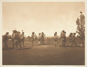 ありから薬の儀式 - 友愛の踊り、1908年。