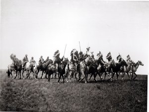 ブリュレ戦争パーティー 作： Edward Sheriff Curtis