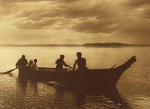 帰路 作： Edward Sheriff Curtis