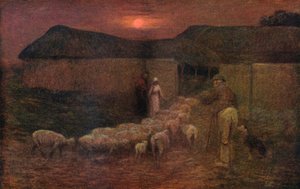 折りたたみ時間、c1900、1918 作： William Edward Stott