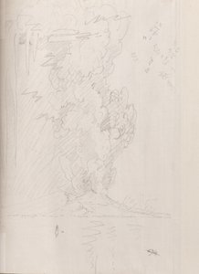 ベスビオ火山の噴火、1794 作： Edward Swinburne