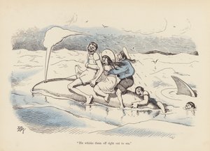 ひねりのある尾：クジラ（カラーリソ）