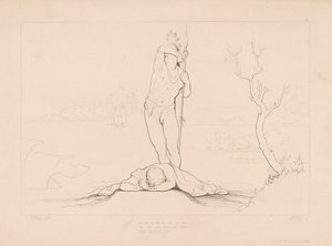 彼は私に最後まで乾かし... 作： Edward Webb, after George Elgar Hicks