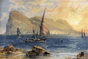 ジブラルタル 作： Edward Whymper