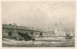 ロンドン橋 作： Edward William Cooke