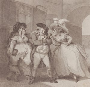一夫多妻、[1787 年 8 月 1 日]、1802 年 7 月 1 日に再発行。 作： Edward Williams