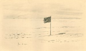 ブラックフラッグキャンプ。 -南極の数マイル以内にあるアムンゼンスの黒旗、1912年、1913年