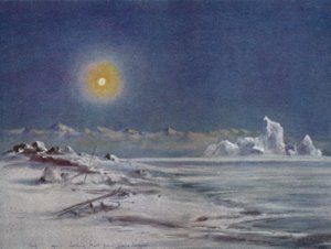 エバンス岬から西を見る、1911年、1913年 作： Charles Edward Wilson