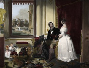 現代のウィンザー城 作： Edwin (after) Landseer