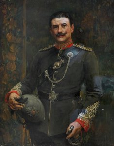 1904年頃、ミドルセックス連隊、ボランティア大隊の将校 作： Edwin Arthur Ward