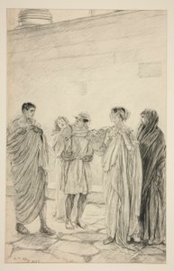 アドリアナ: 作： Edwin Austin Abbey