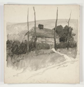 建築研究 作： Edwin Austin Abbey