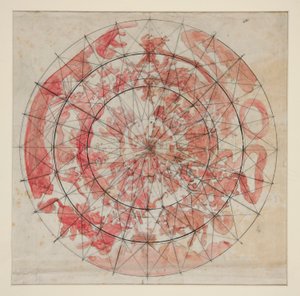 星座を使った構図研究 作： Edwin Austin Abbey