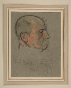 エドワード 7 世の戴冠式肖像画: Frederick Sleigh Roberts, Earl 作： Edwin Austin Abbey
