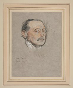 エドワード 7 世の戴冠式肖像画: ジョージ・カニング・ハリス、男爵 作： Edwin Austin Abbey