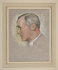 エドワード 7 世の戴冠式肖像画: ジョージ ウィンダム ケニオン、バース & ウェルズ司教 作： Edwin Austin Abbey