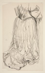 ドレープ研究 作： Edwin Austin Abbey