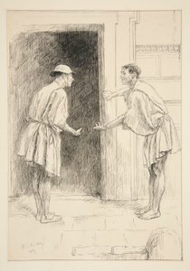 エフェソスの道: 作： Edwin Austin Abbey