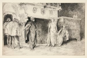 フレデリック公爵： 作： Edwin Austin Abbey