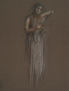 初期の研究 作： Edwin Austin Abbey
