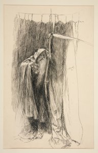 Enter Time, as Chorus - Act IV, Scene I, The Winter 作： Edwin Austin Abbey