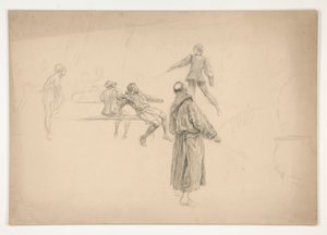 図形描画 作： Edwin Austin Abbey