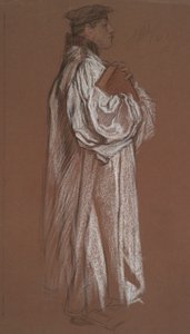 キャサリンの試練フィギュア 作： Edwin Austin Abbey