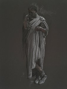 フィギュアスタディ 作： Edwin Austin Abbey