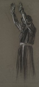 フィギュアスタディ 作： Edwin Austin Abbey