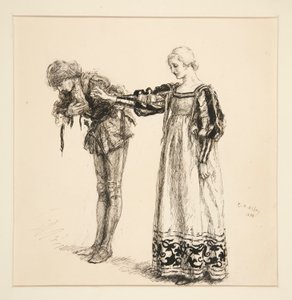 グラシアン: 作： Edwin Austin Abbey